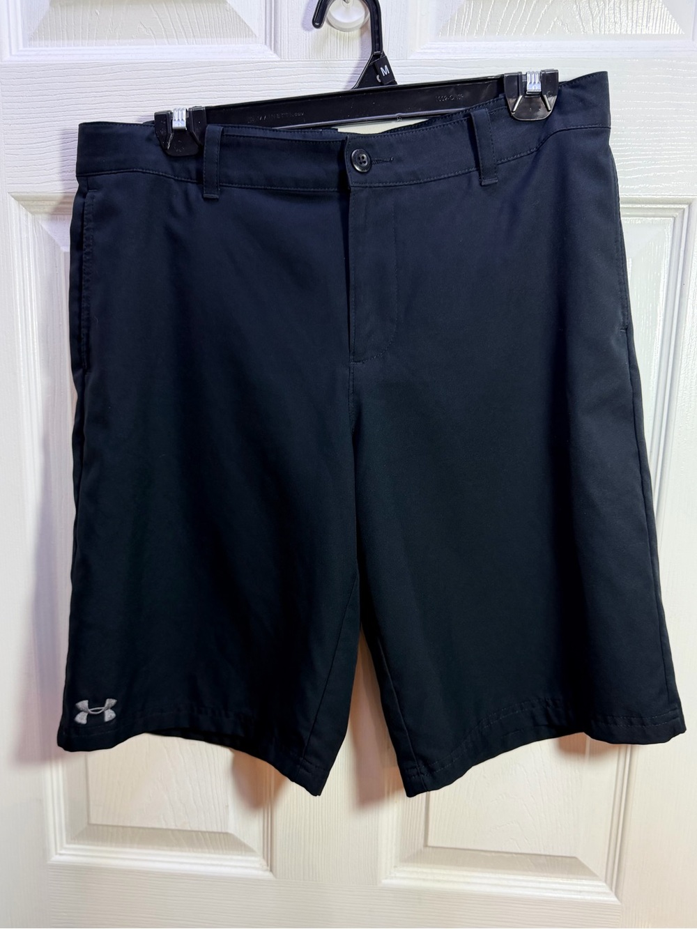 Under Armour Boys Black Dress Shorts